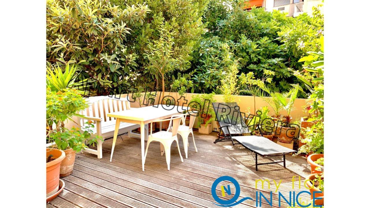 Aparthotel Riviera - Grimaldi Coeur De Ville - Large Studio Ac With Bigger South Terrace - Hyper Centre - Terrasse Esprit Nice Luaran gambar