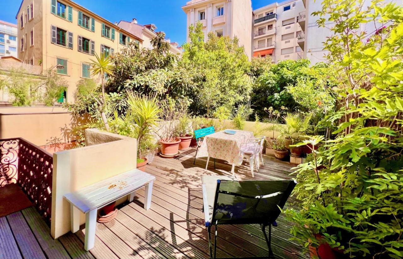 Aparthotel Riviera - Grimaldi Coeur De Ville - Large Studio Ac With Bigger South Terrace - Hyper Centre - Terrasse Esprit Nice Luaran gambar