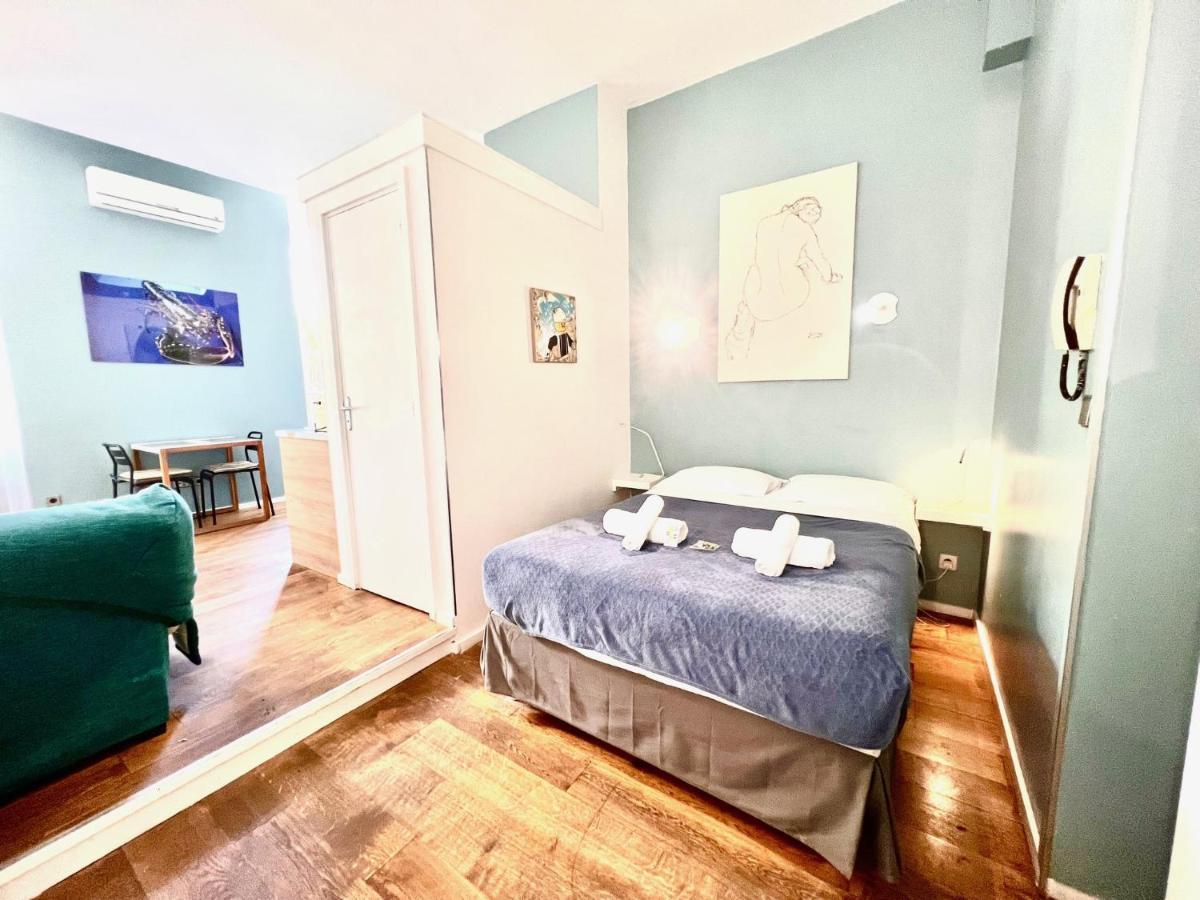 Aparthotel Riviera - Grimaldi Coeur De Ville - Large Studio Ac With Bigger South Terrace - Hyper Centre - Terrasse Esprit Nice Luaran gambar