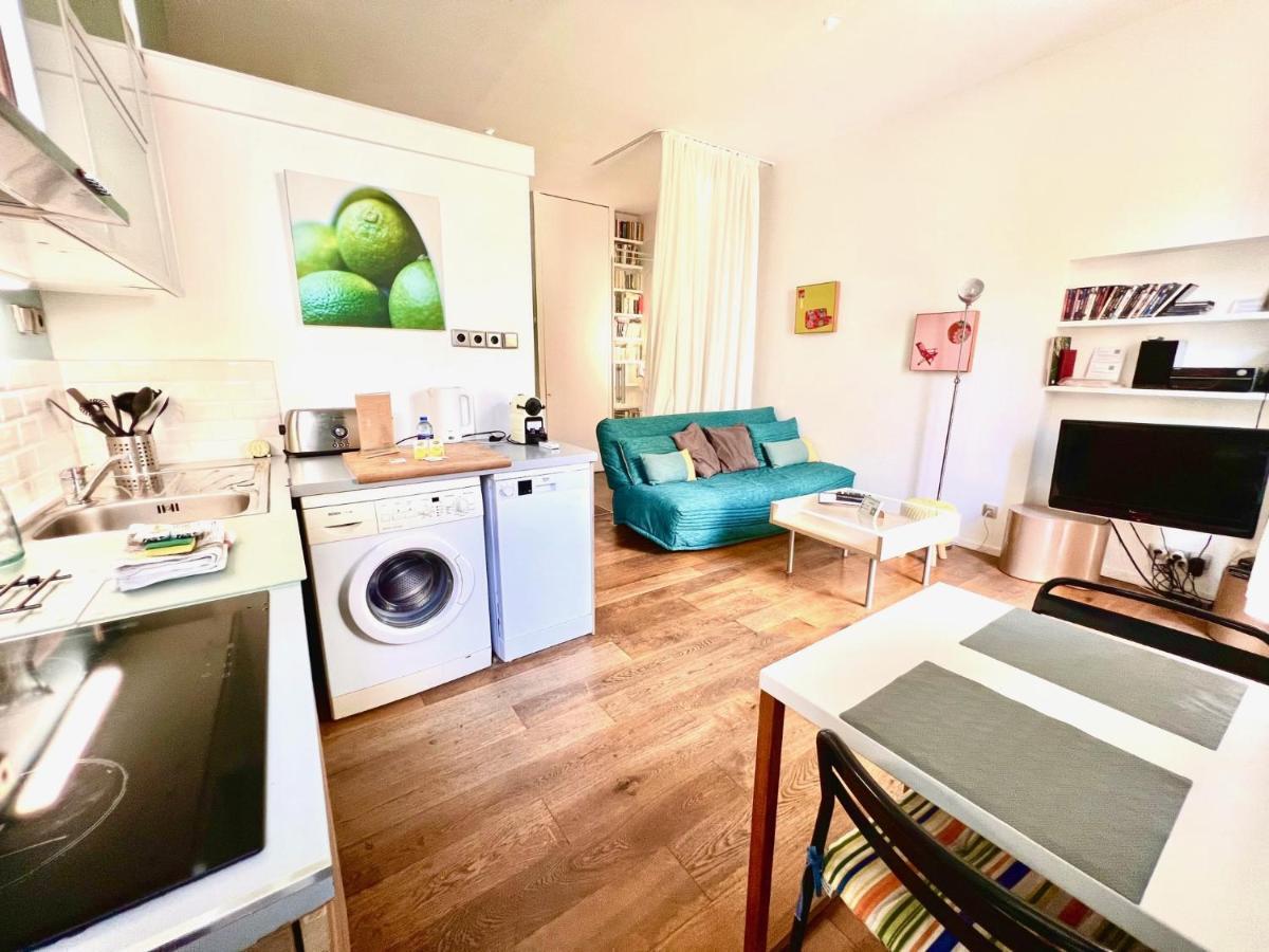 Aparthotel Riviera - Grimaldi Coeur De Ville - Large Studio Ac With Bigger South Terrace - Hyper Centre - Terrasse Esprit Nice Luaran gambar