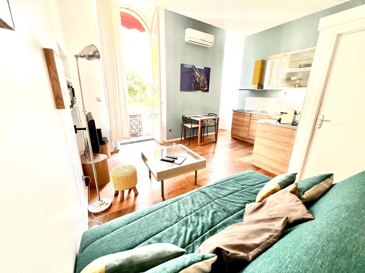 Aparthotel Riviera - Grimaldi Coeur De Ville - Large Studio Ac With Bigger South Terrace - Hyper Centre - Terrasse Esprit Nice Luaran gambar